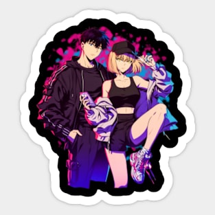 Sung jin woo and queen cha hae in Sticker